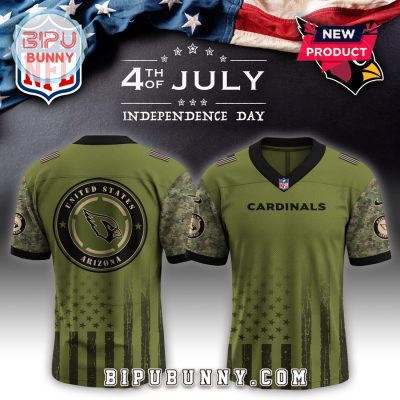Arizona Cardinals NFL x Independence Day Baseball Jersey