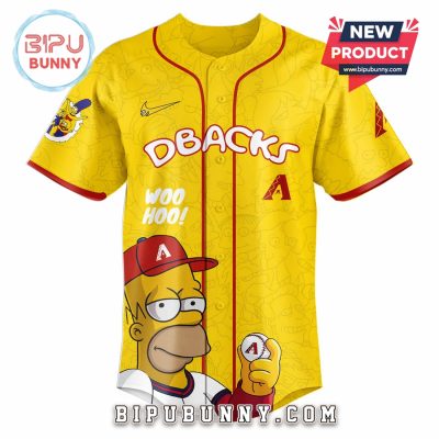 Arizona Diamondbacks x The Simpsons Limited Edition Baseball Jersey