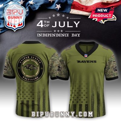 Baltimore Ravens NFL x Independence Day Baseball Jersey