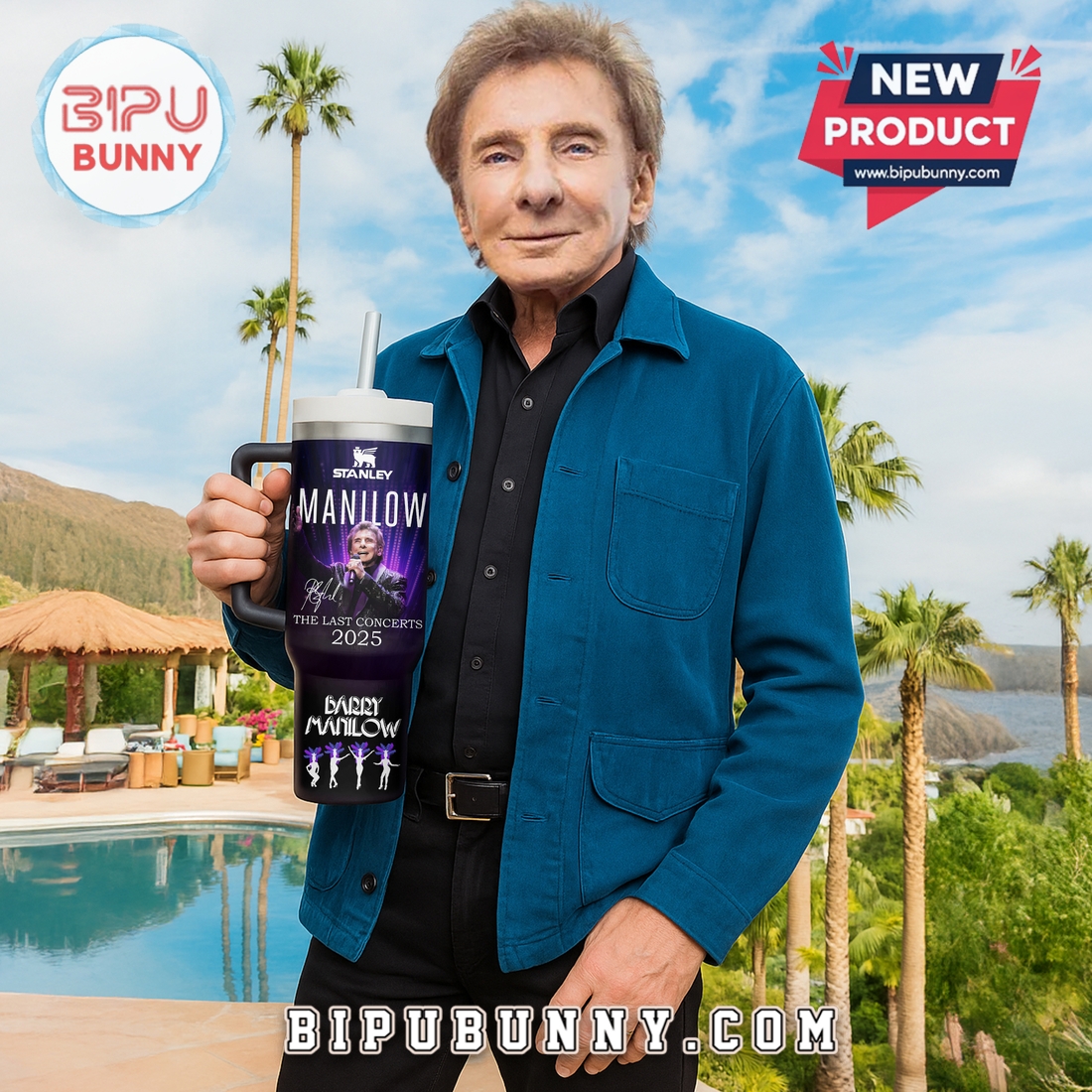 Barry Manilow – The Last Concerts 2025 Stanley Cup Barry Manilow – The Last Concerts 2025 Stanley Cup