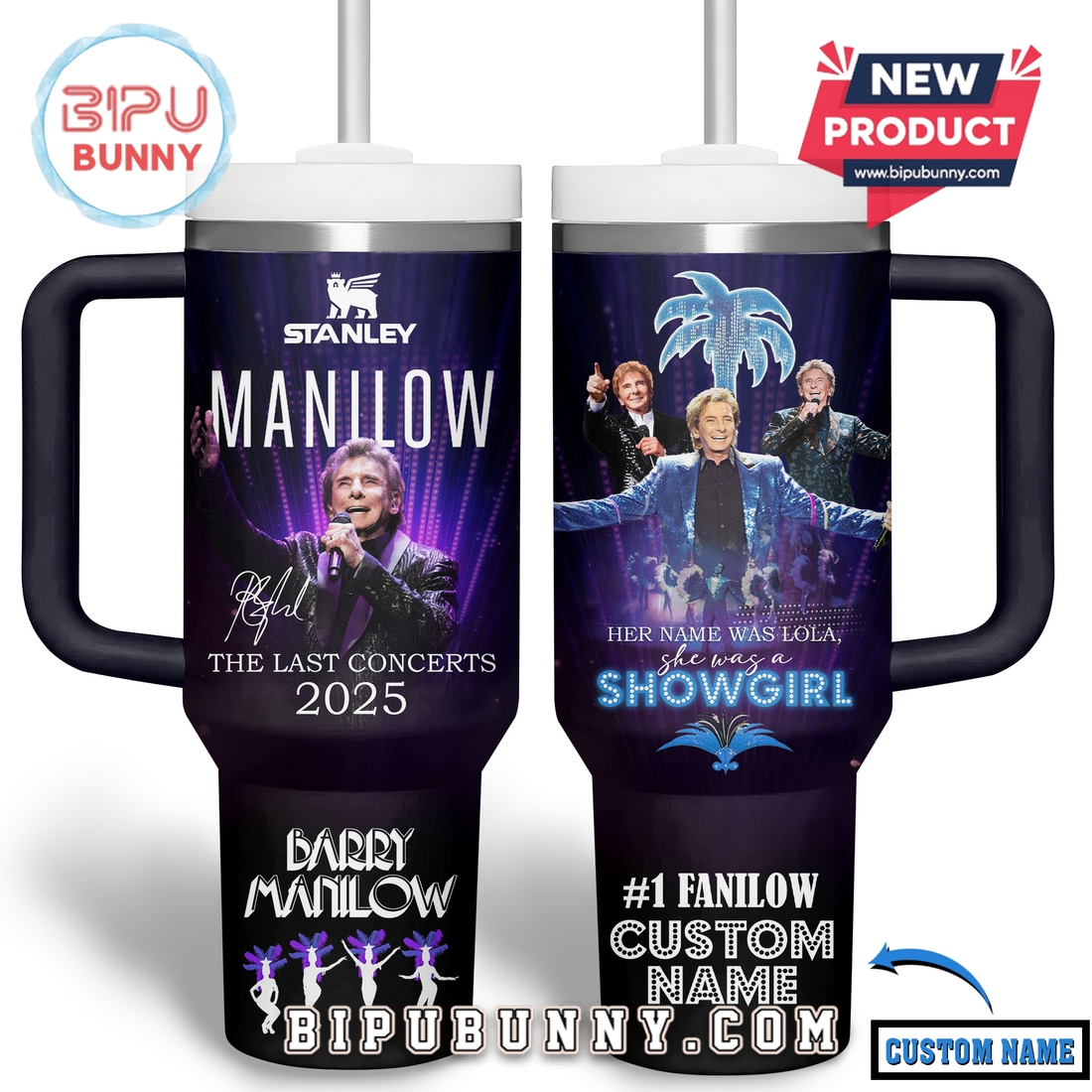 Barry Manilow – The Last Concerts 2025 Stanley Cup Barry Manilow – The Last Concerts 2025 Stanley Cup