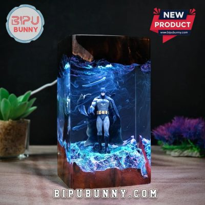 Batman Amine Super Hero Resin Lamp
