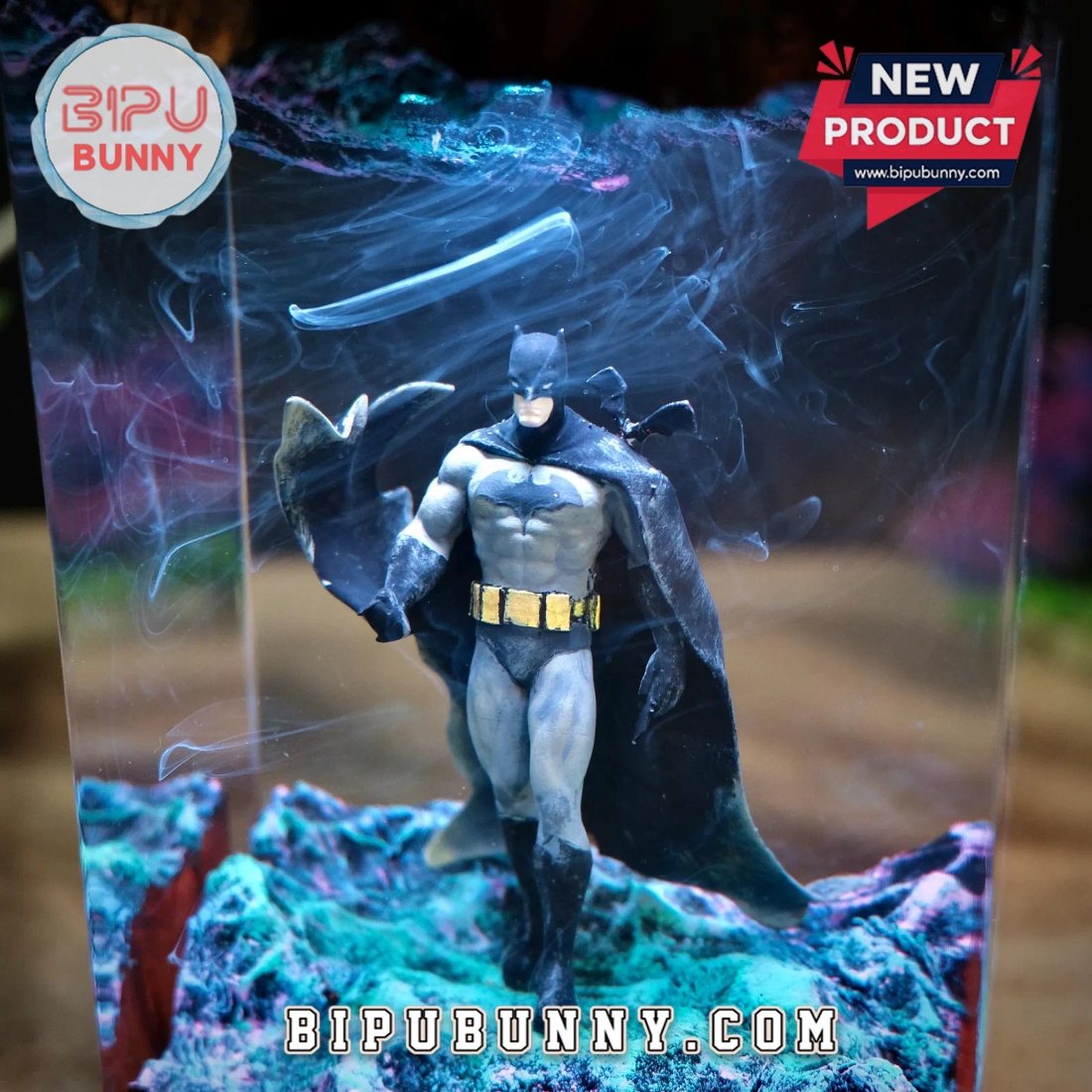 Batman Amine Super Hero Resin Lamp Batman Amine Super Hero Resin Lamp