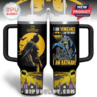 Batman – I Am Vengeance Batman Stanley Tumbler