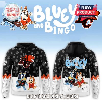 BC Lions CFL x Bluey and Bingo Hoodie And Pants