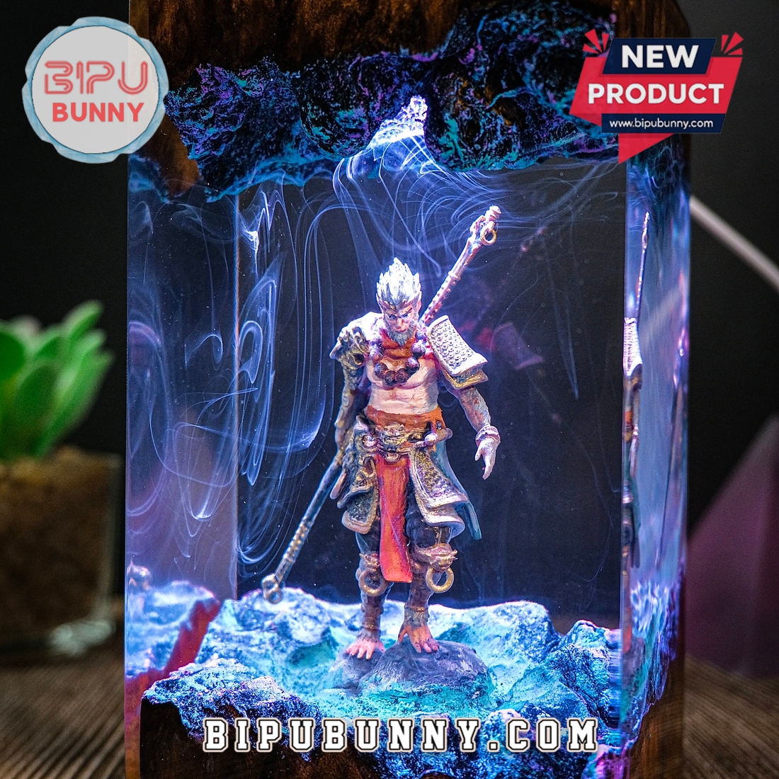 Black Myth Wukong Resin Lamp Black Myth Wukong Resin Lamp