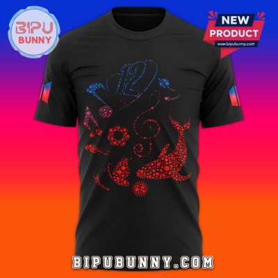 BTS Festa 2025 12th Anniversary Black Shirt