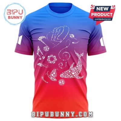 BTS Festa 2025 12th Anniversary Gradient Shirt