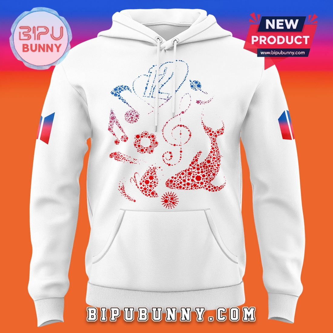 BTS Festa 2025 12th Anniversary White Hoodie And Pants BTS Festa 2025 12th Anniversary White Hoodie And Pants