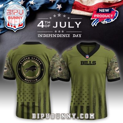 Buffalo Bills NFL x Independence Day Baseball Jersey