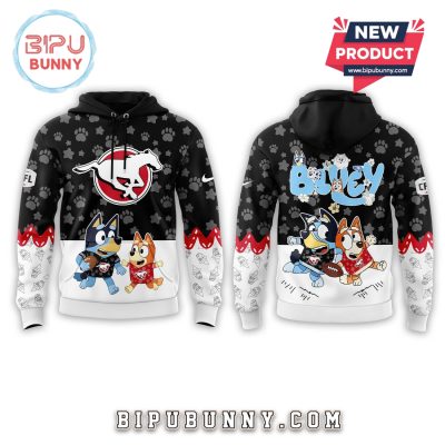 Calgary Stampeders CFL x Bluey and Bingo Hoodie And Pants