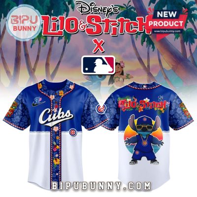 Chicago Cubs x Lilo and Stitch Baseball Jersey 2025