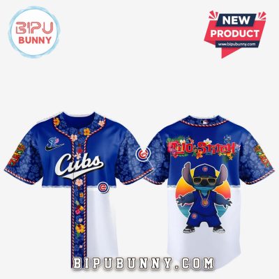 Chicago Cubs x Lilo and Stitch Baseball Jersey 2025
