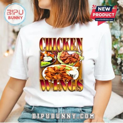 Chicken Wings Classic Graphic Tee T-Shirt