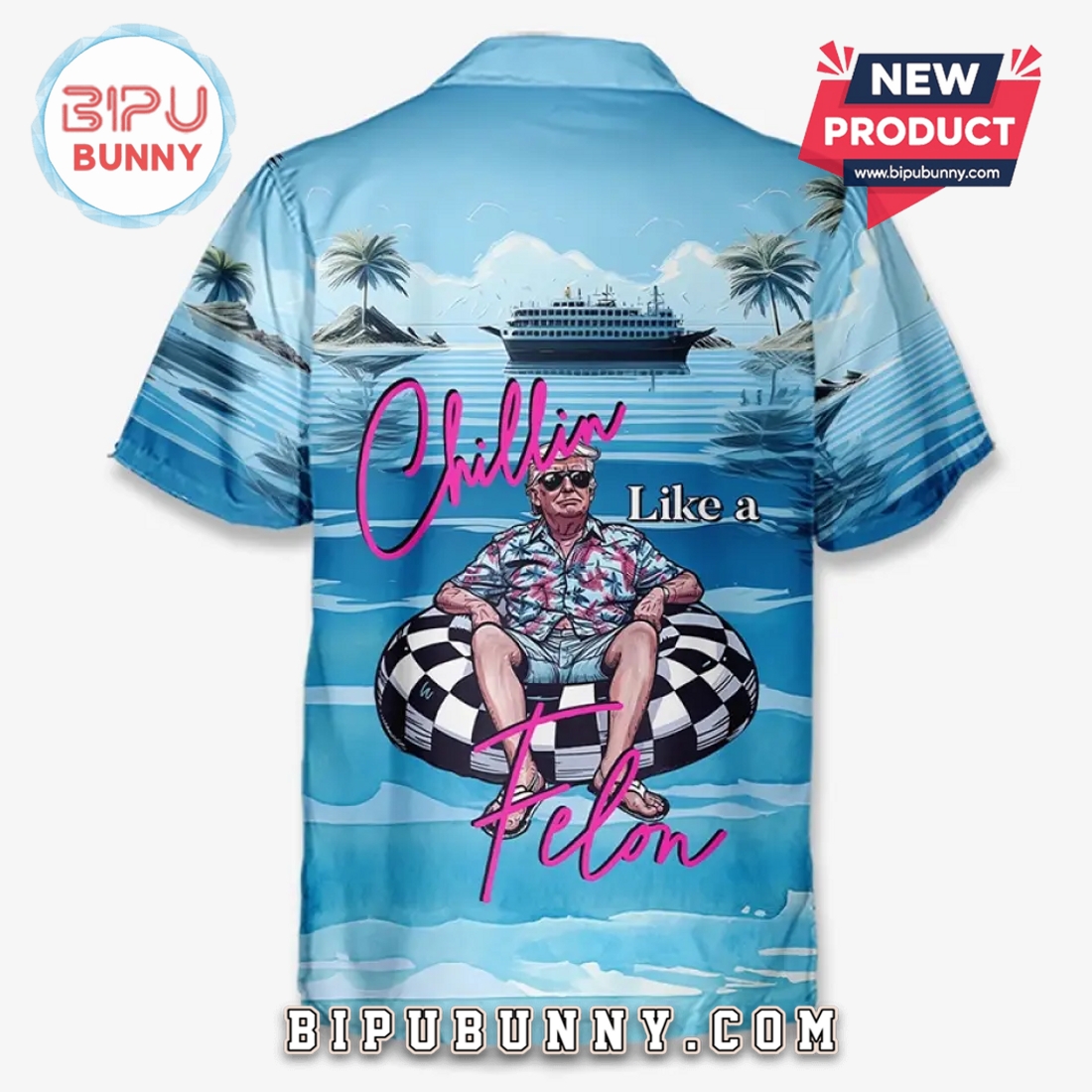 Chillin Like A Villain – US Election Hawaiian Shirt Chillin Like A Villain – US Election Hawaiian Shirt