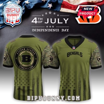 Cincinnati Bengals NFL x Independence Day Baseball Jersey
