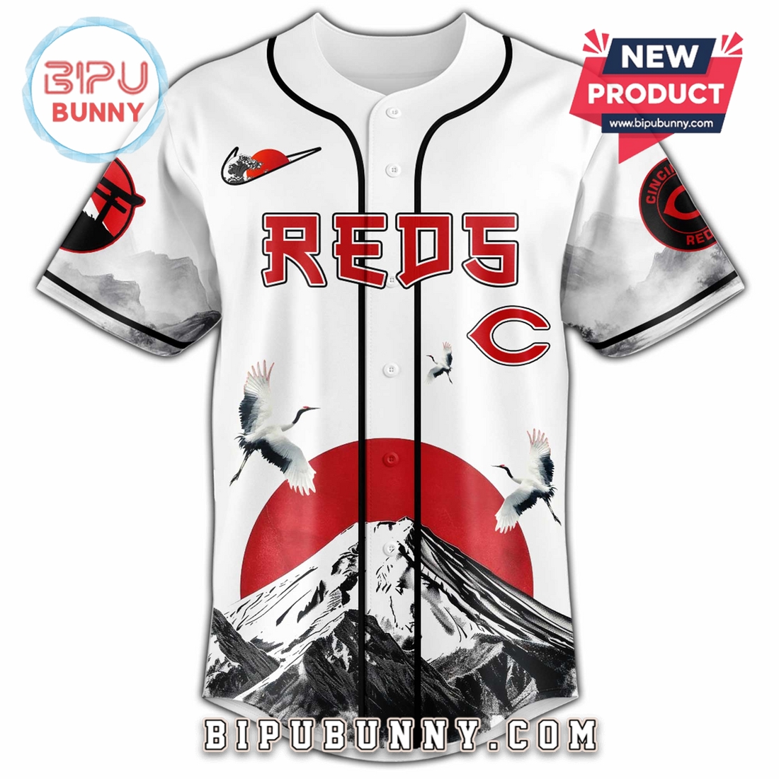 Cincinnati Reds Japanese Heritage Night Limited Edition Jersey Cincinnati Reds Japanese Heritage Night Limited Edition Jersey