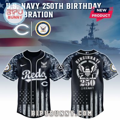 Cincinnati Reds MLB x 250 U.S. Navy Baseball Jersey