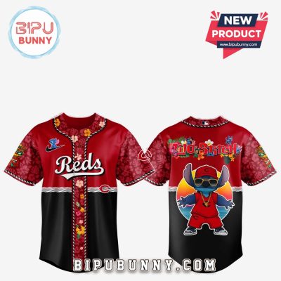 Cincinnati Reds x Lilo and Stitch Baseball Jersey 2025