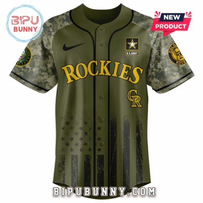 Colorado Rockies MLB x 250 U.S. Army Baseball Jersey