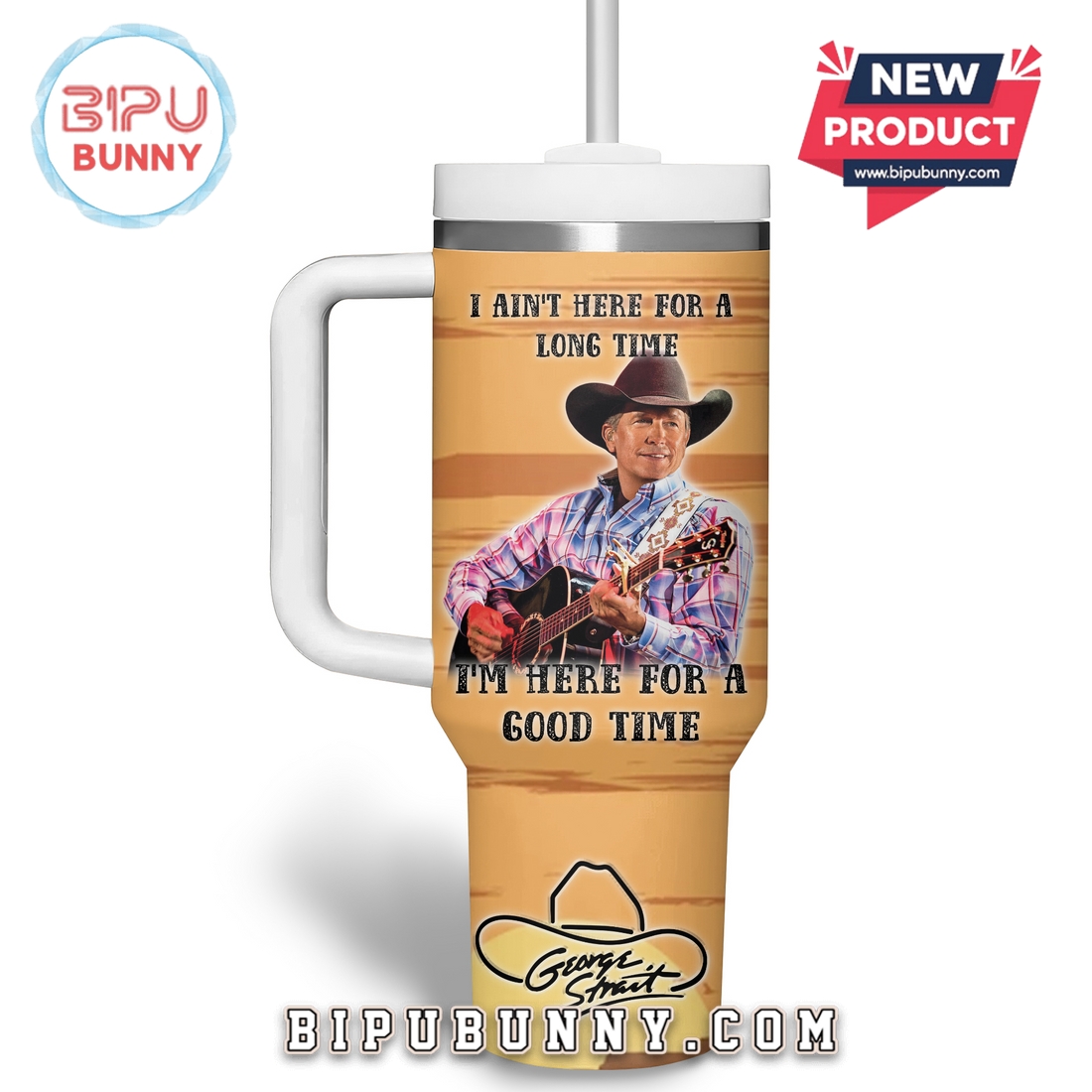 Custom George Strait For Fan Stanley Cup Custom George Strait For Fan Stanley Cup