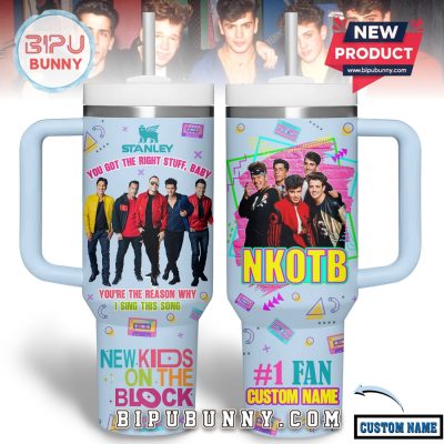 Custom NKOTB – New Kids On The Block Stanley Cup