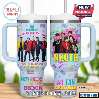 Custom NKOTB – New Kids On The Block Stanley Cup