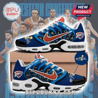 Custom Oklahoma City Thunder 2025 Finals Champions Air Max Plus