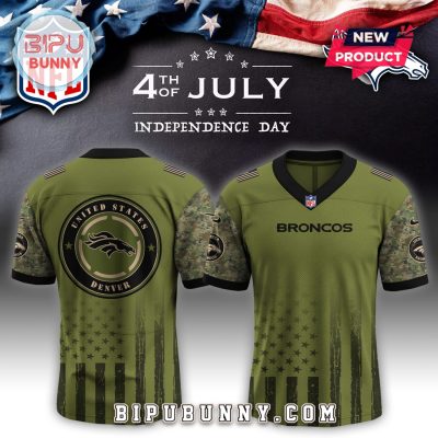 Denver Broncos NFL x Independence Day Baseball Jersey