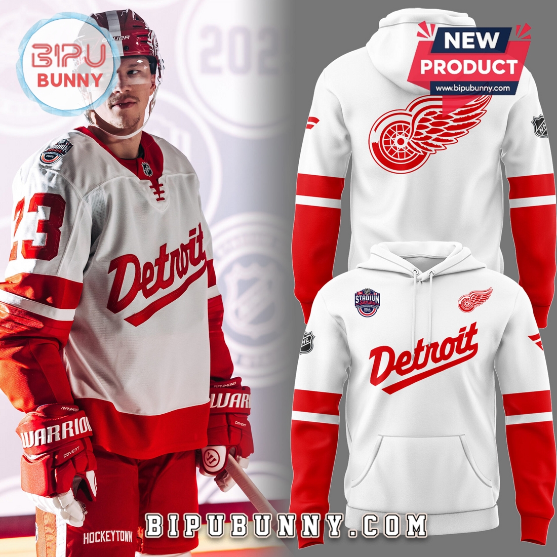 Detroit Red Wings Limited 2025 Stadium Series Hoodie And Pants Detroit Red Wings Limited 2025 Stadium Series Hoodie And Pants