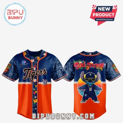Detroit Tigers x Lilo and Stitch Baseball Jersey 2025