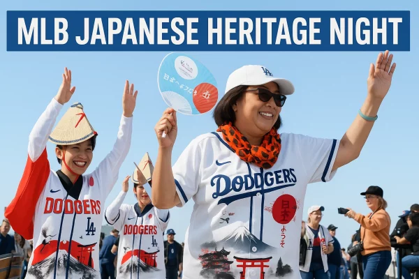 MLB Japanese Heritage Night Dodgers Jersey 2025 Exclusive Edition