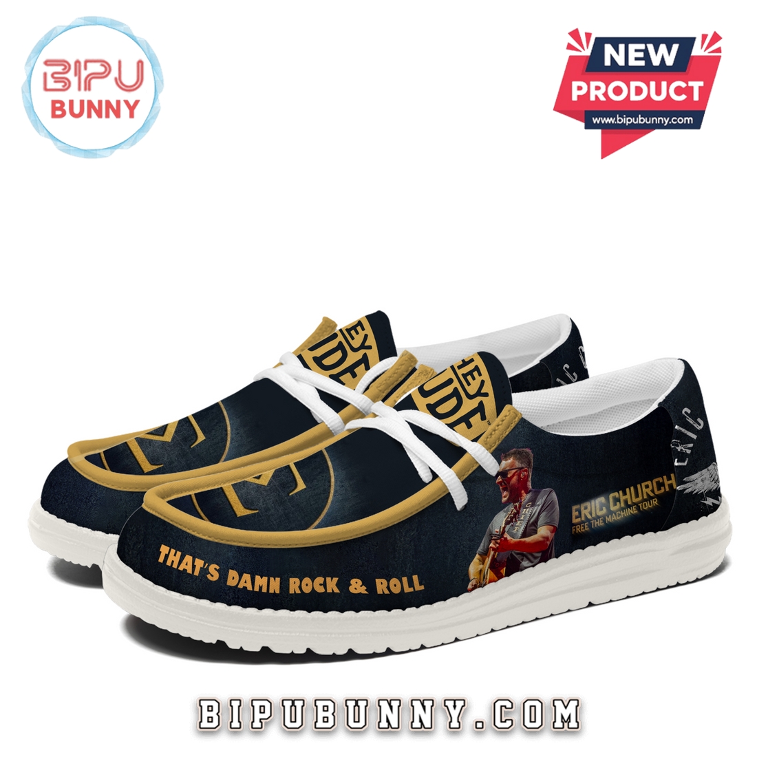 Free the Machine Tour 2025 Eric Church Loafer Shoes Free the Machine Tour 2025 Eric Church Loafer Shoes