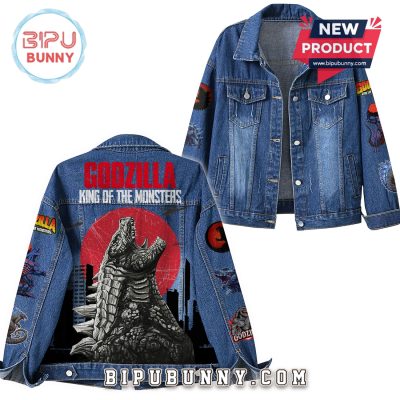 Godzilla King Of The Monsters 2025 Denim Jacket
