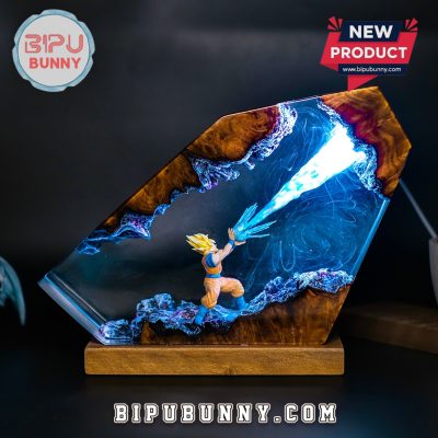 Goku Dragon Balls Resin Lamp Goku Dragon Balls Resin Lamp