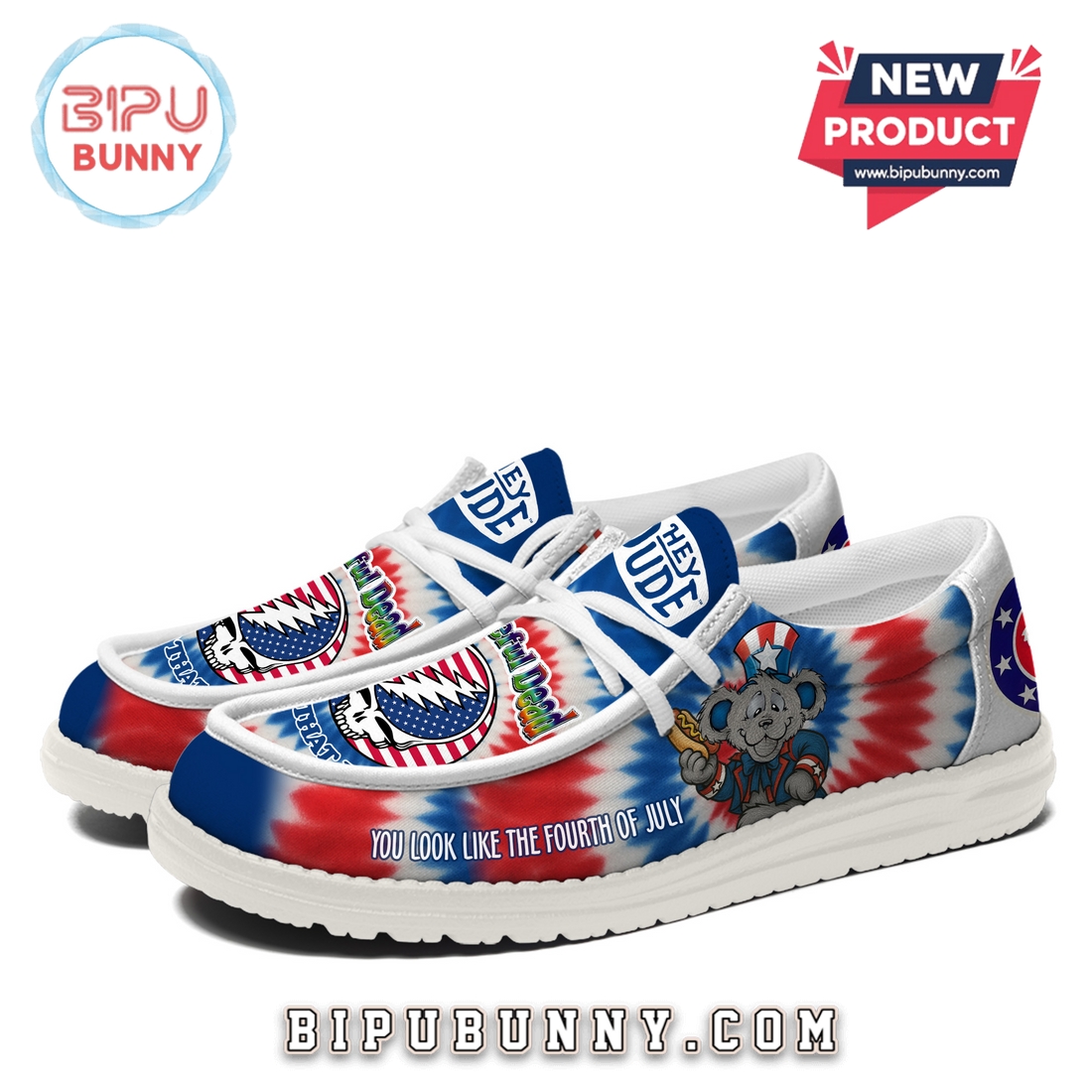 Grateful Dead Happy 4th Of July 2025 Loafer Shoes Grateful Dead Happy 4th Of July 2025 Loafer Shoes