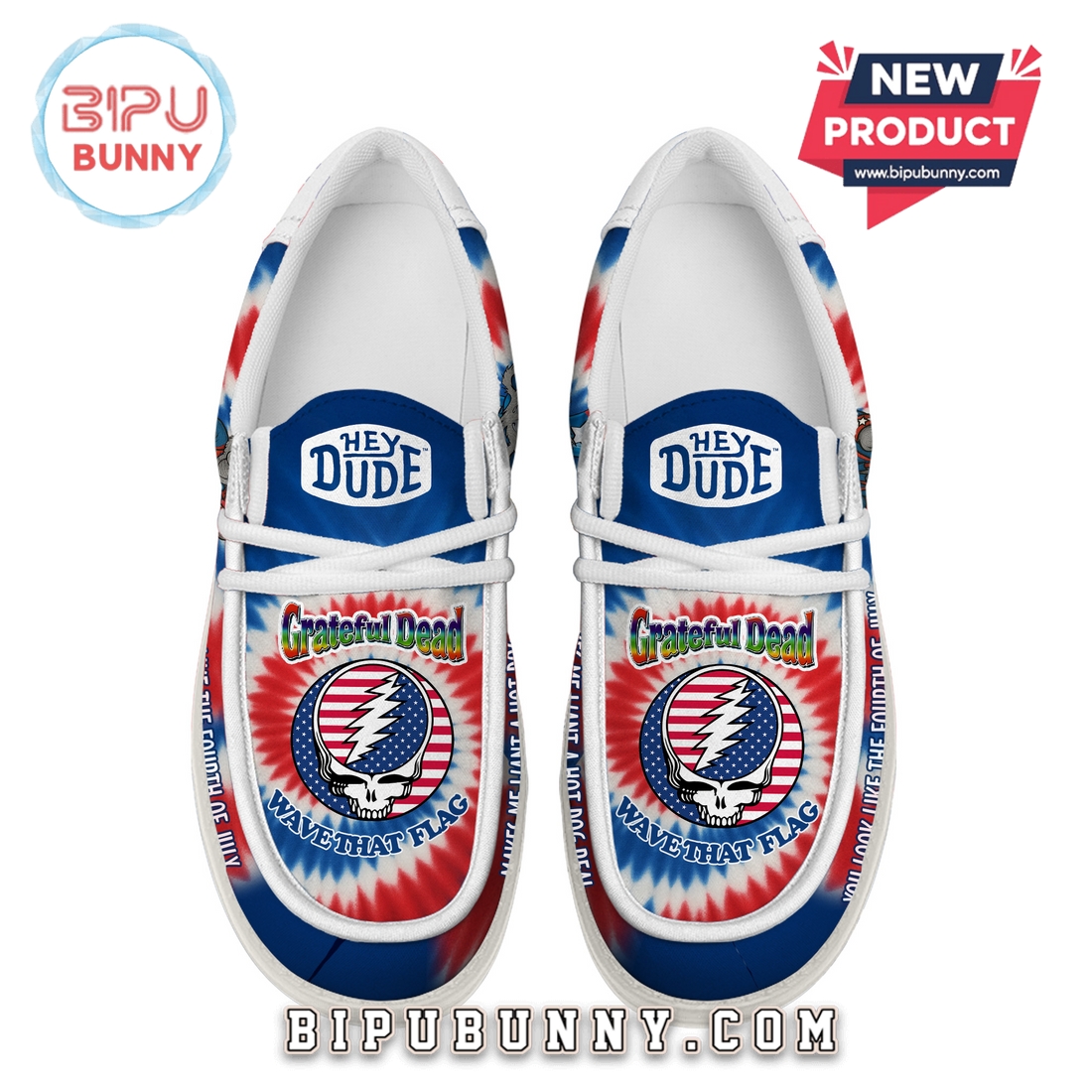 Grateful Dead Happy 4th Of July 2025 Loafer Shoes Grateful Dead Happy 4th Of July 2025 Loafer Shoes