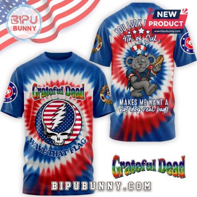 Grateful Dead Wave That Flag 4th Of July Shirt