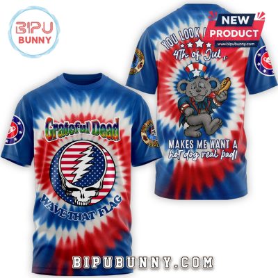 Grateful Dead Wave That Flag 4th Of July Shirt