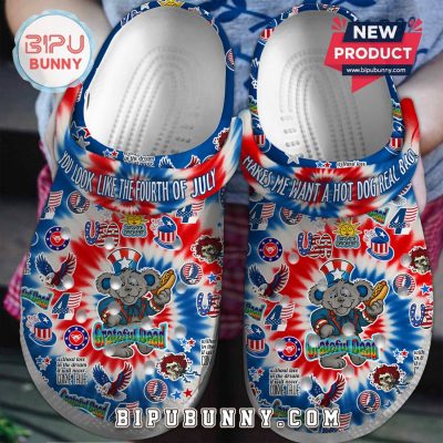 Grateful Dead You Look Live The Fourth Of July Crocs Grateful Dead You Look Live The Fourth Of July Crocs