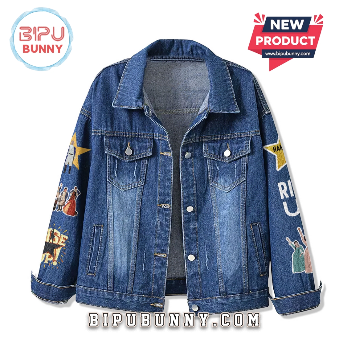 Hamilton 10 Years Anniversary Signatures Denim Jacket Hamilton 10 Years Anniversary Signatures Denim Jacket