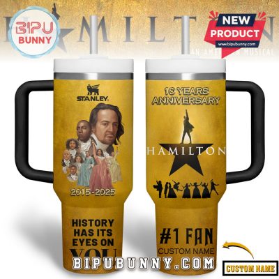 Hamilton 10 Years Anniversary Signatures Stanley Cup