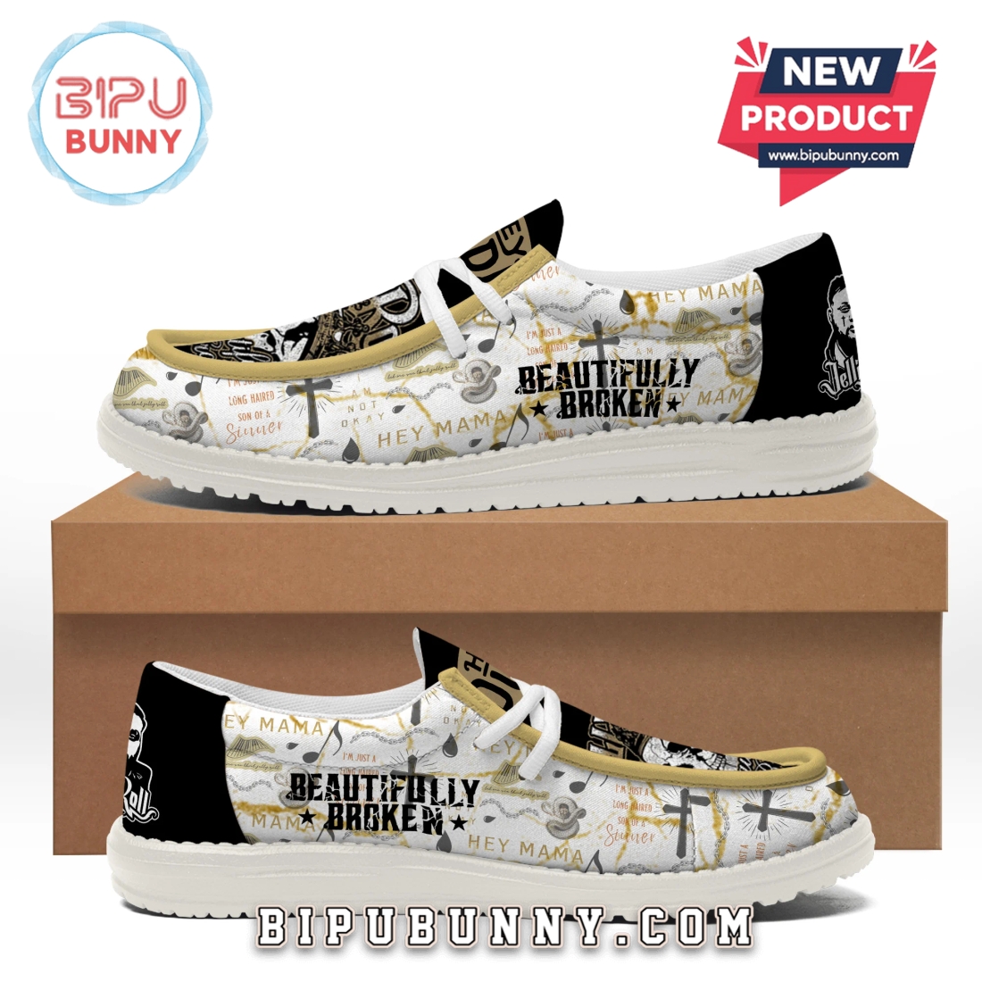 Hey Mama – Jelly Roll Beautifully Broken Loafer Shoes Hey Mama – Jelly Roll Beautifully Broken Loafer Shoes