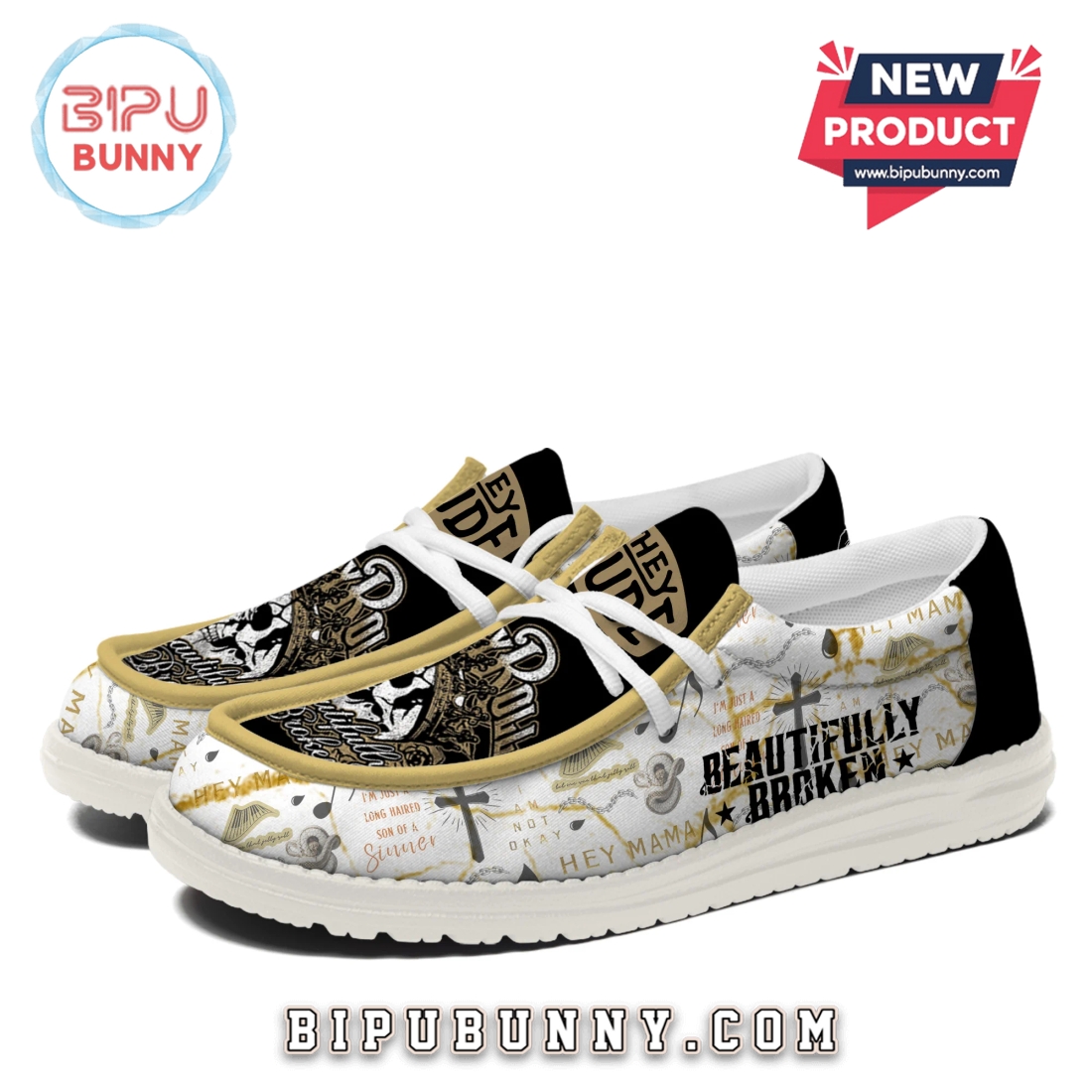 Hey Mama – Jelly Roll Beautifully Broken Loafer Shoes Hey Mama – Jelly Roll Beautifully Broken Loafer Shoes