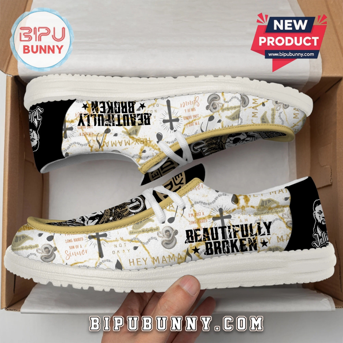 Hey Mama – Jelly Roll Beautifully Broken Loafer Shoes Hey Mama – Jelly Roll Beautifully Broken Loafer Shoes