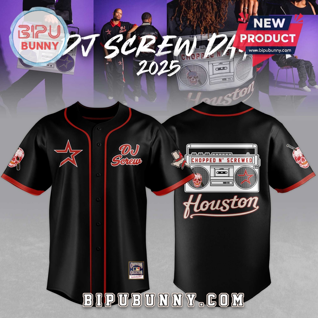 Houston Astros x DJ Screw Black Limited Edition Jersey Houston Astros x DJ Screw Black Limited Edition Jersey