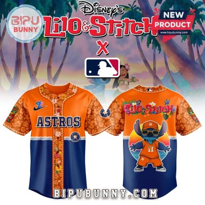 Houston Astros x Lilo and Stitch Baseball Jersey 2025