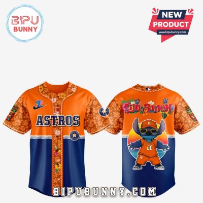 Houston Astros x Lilo and Stitch Baseball Jersey 2025