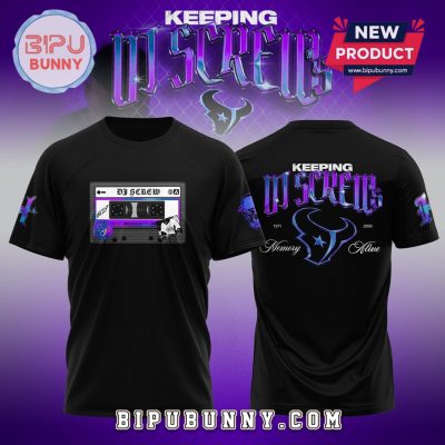 Houston Texans Honor 2025 All-Time DJ Screw Hoodie