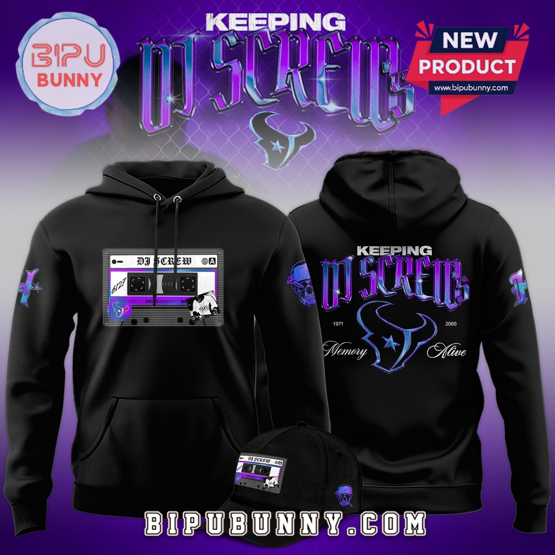 Houston Texans Honor 2025 All-Time DJ Screw Hoodie And Pants Houston Texans Honor 2025 All-Time DJ Screw Hoodie And Pants